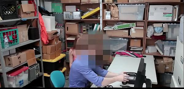 Teen Daughter Fucked in Front of Mom For Stealing